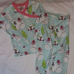 Hanna Andersson Polar Bear Pajamas Girls 5  110